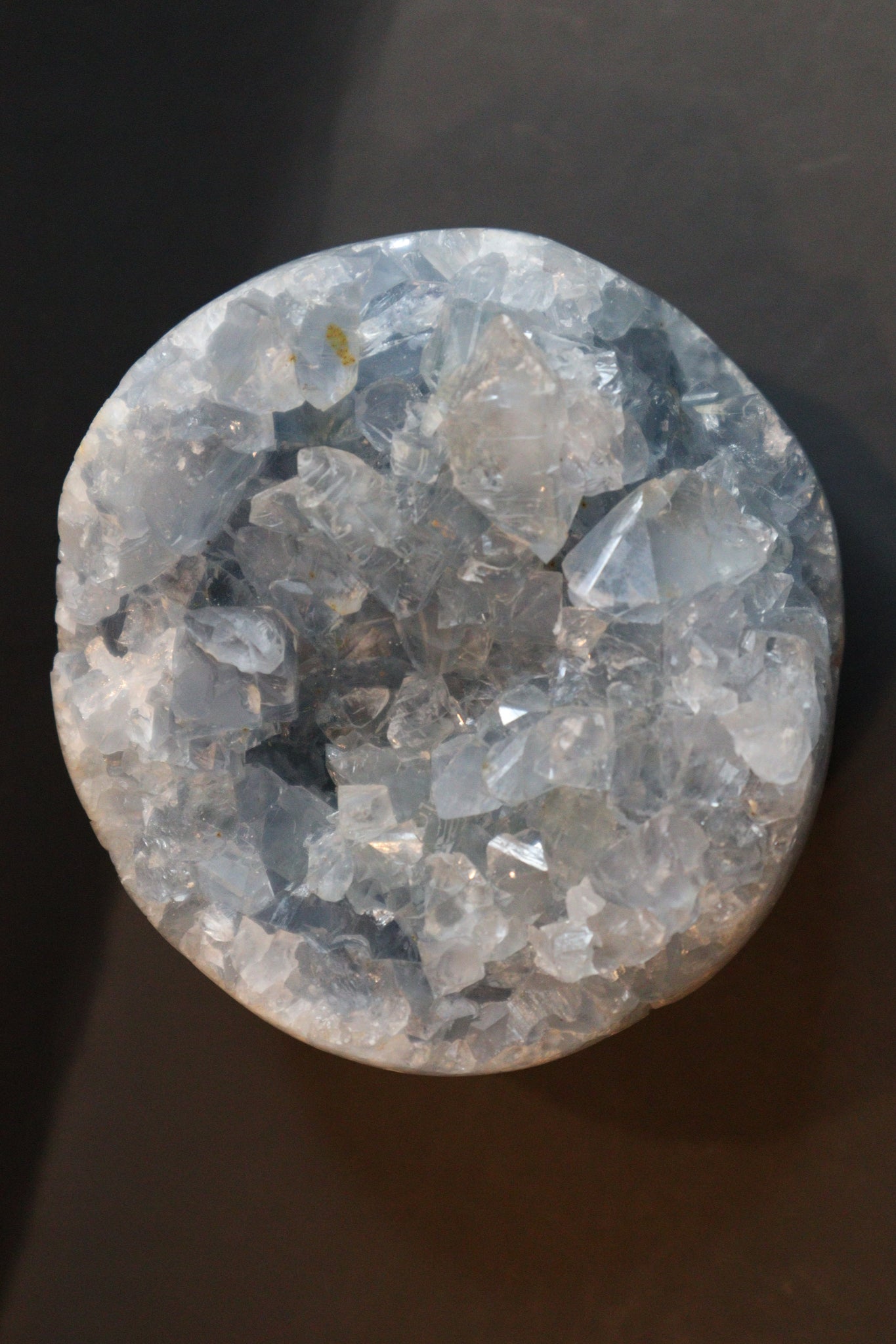 Celestite Half Sphere