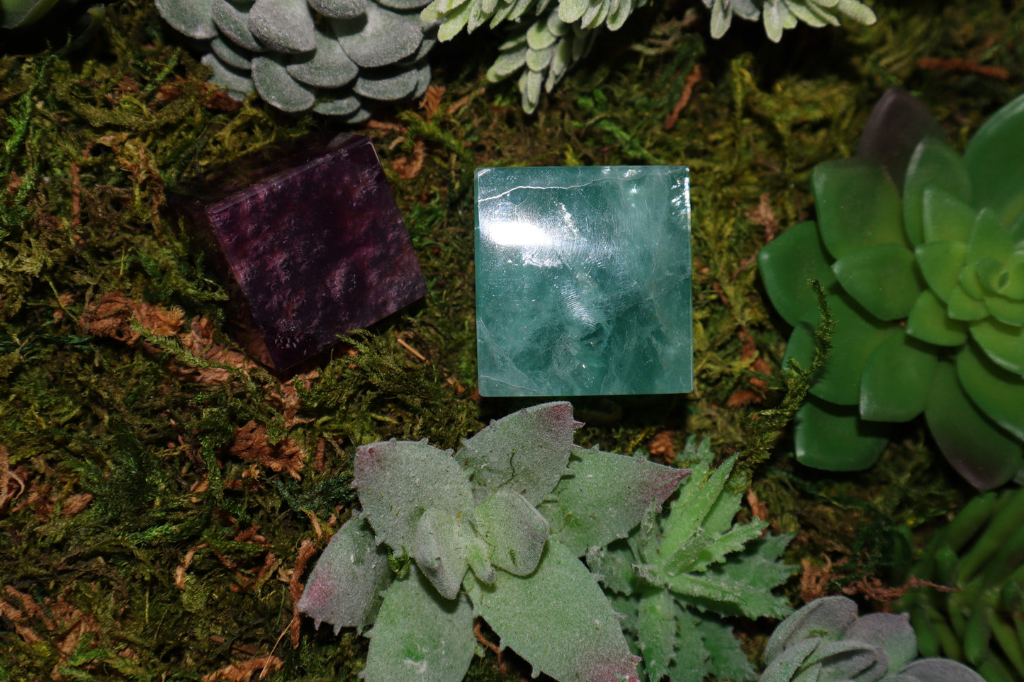 Fluorite Cube